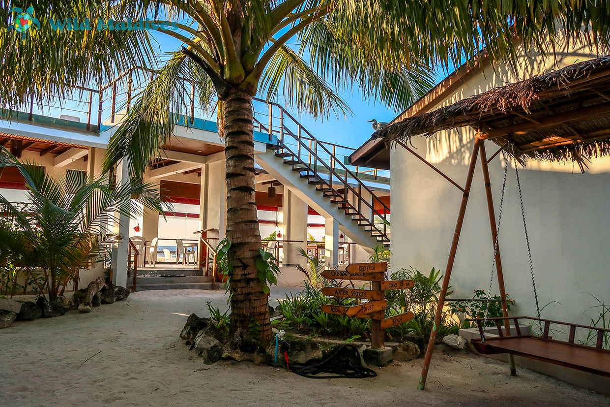 Ресторан отеля Lagoon View на острове Бодуфолуду